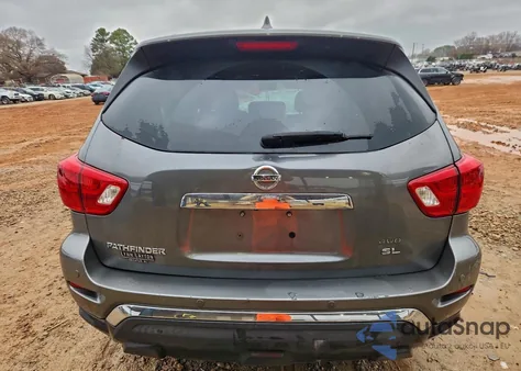 2019 Nissan Pathfinder S z USA, uszkodzony, nr VIN 5N1DR2MM8KC619409